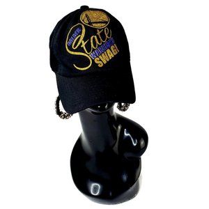 Golden State Warriors Swag Black Fitted Baseball Cap.